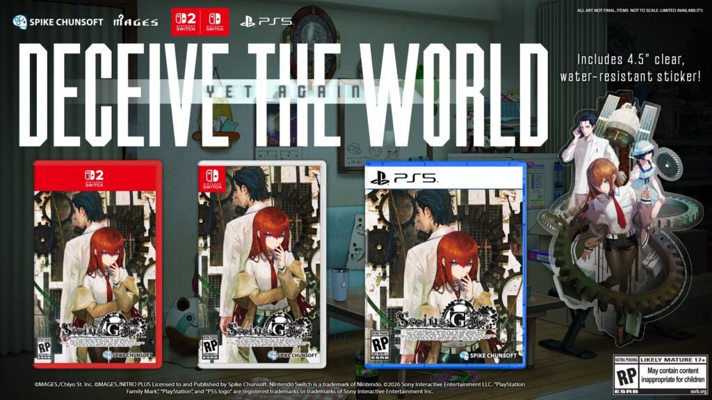 Steins;Gate Re:Boot: date occidentali per PC e console