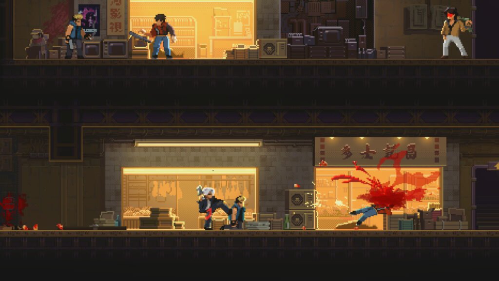 2D action gun-fu NOIR BLOOM announced for PC