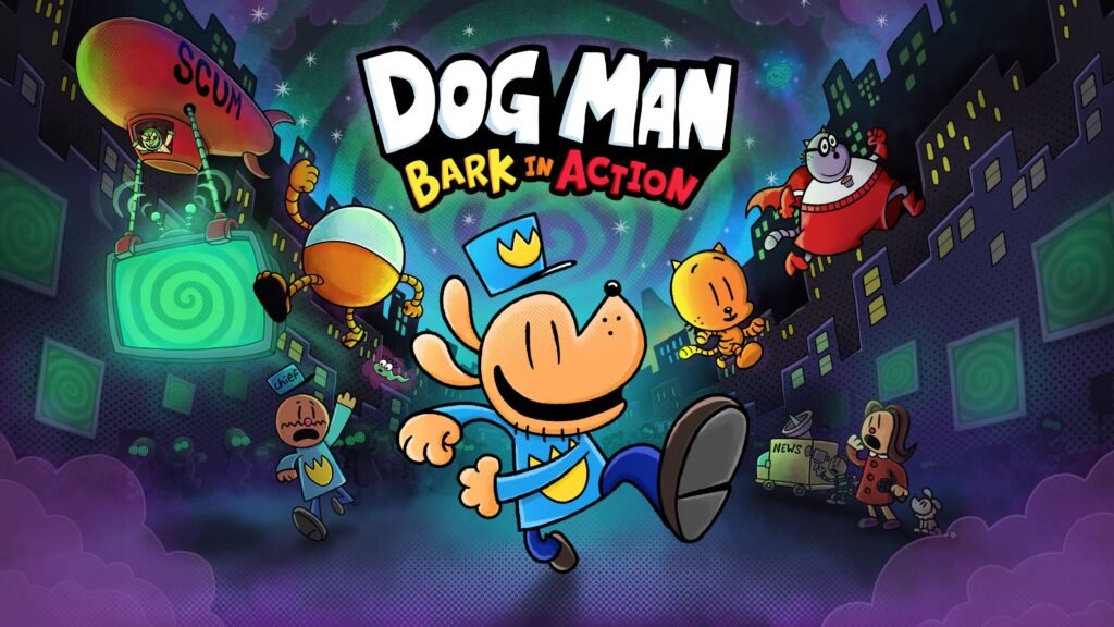 Dog Man: Bark in Action porta il platform a fumetti in autunno