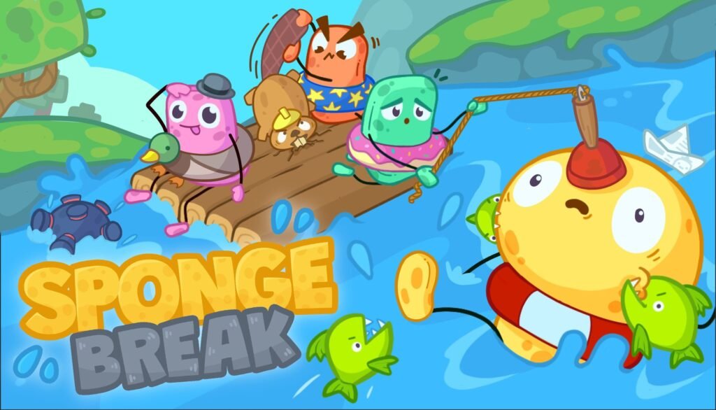 Sponge Break annunciato per PC: avventura co-op su zattera