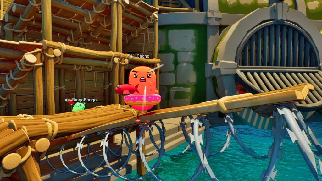 Sponge Break: spugne in fuga nel rafting co-op