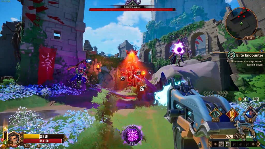 Guns & Dragons mescola FPS fantasy e roguelite co-op