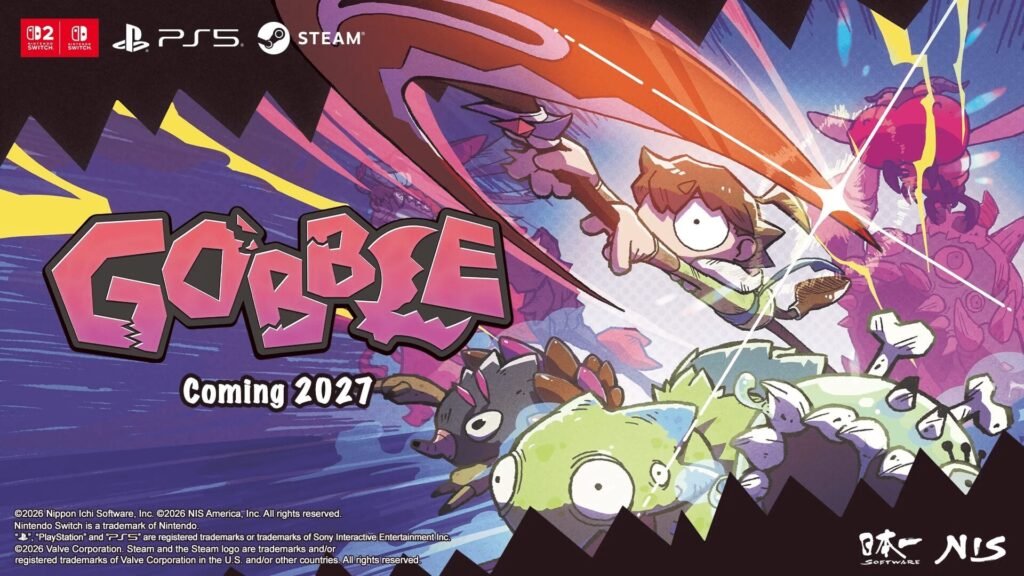 GOBBLE is a hand-painted 2D platformer about eating your enemies