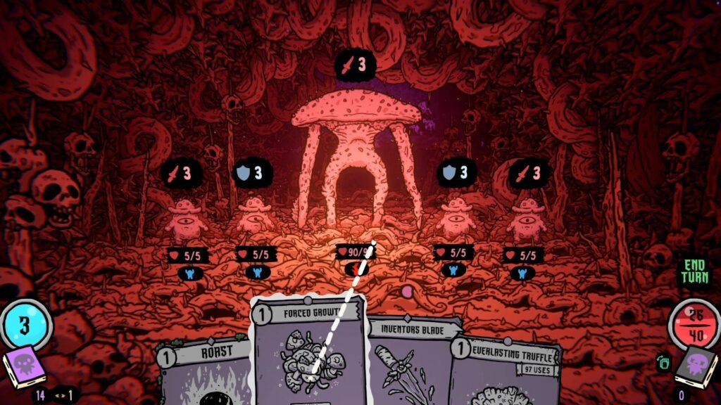 Shroom and Gloom Sends Fungal Roguelike Deckbuilding Into Early Access