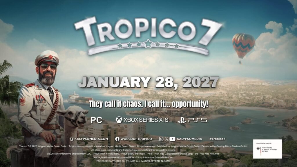 Tropico 7 fissa a gennaio il ritorno del city builder politico