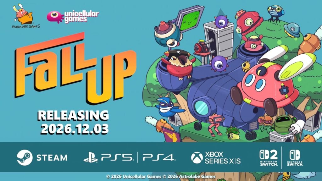Fall Up salta al 3 dicembre con platform 2.5D e demo