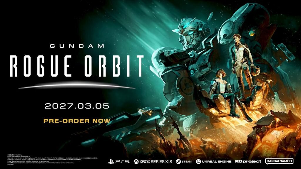 Gundam Rogue Orbit fissa a marzo l’action ad alta mobilità