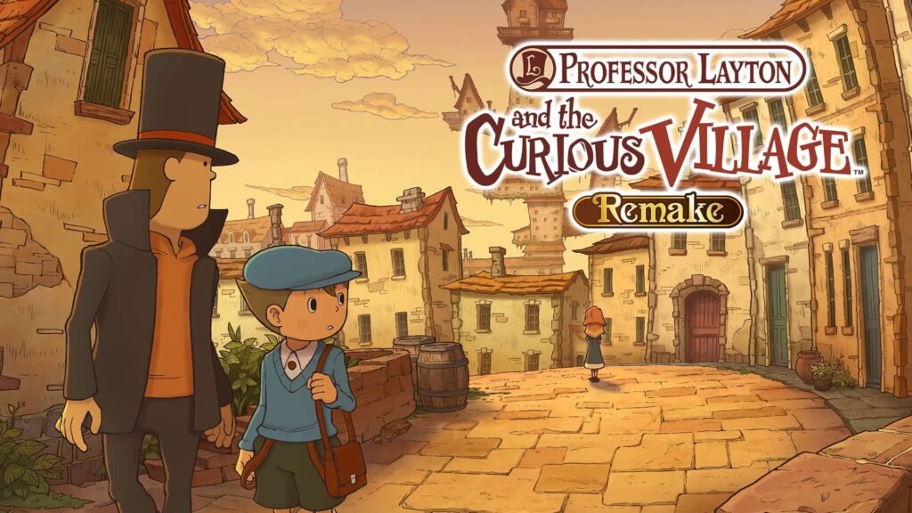 Professor Layton torna alle origini con un remake puzzle adventure