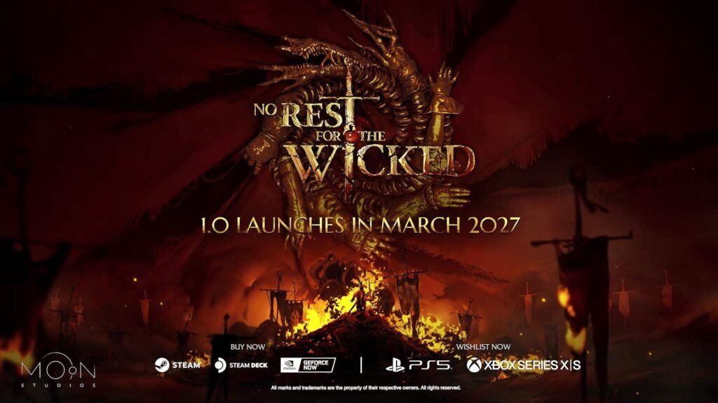 No Rest for the Wicked rinvia l’action RPG 1.0 a marzo 2027