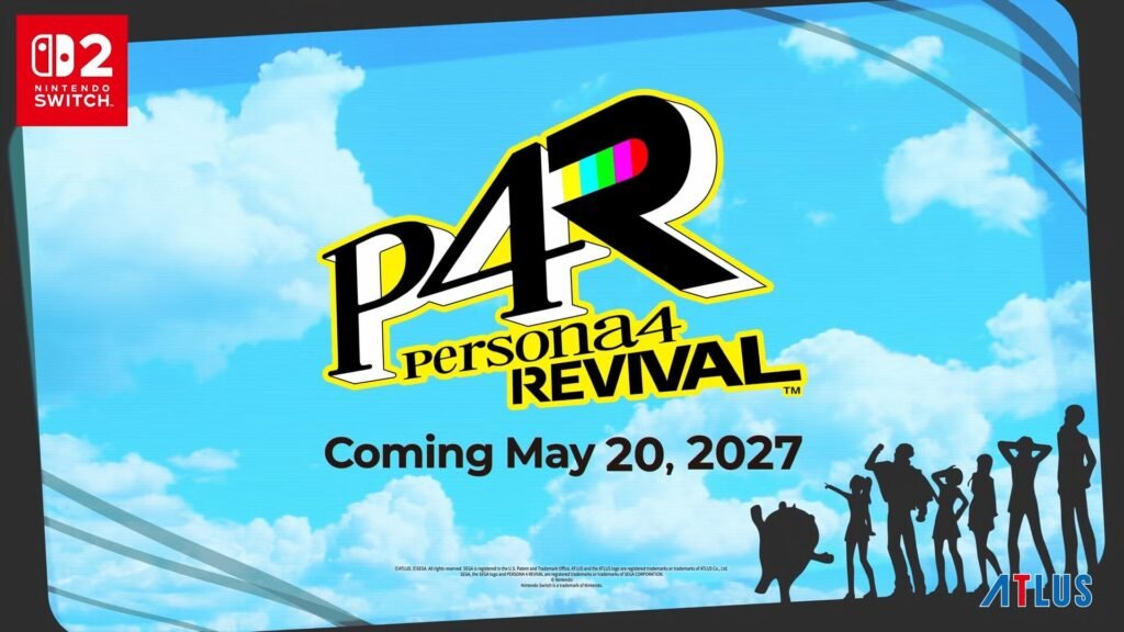 Persona 4 Revival porta il JRPG di Inaba su Switch 2 a maggio