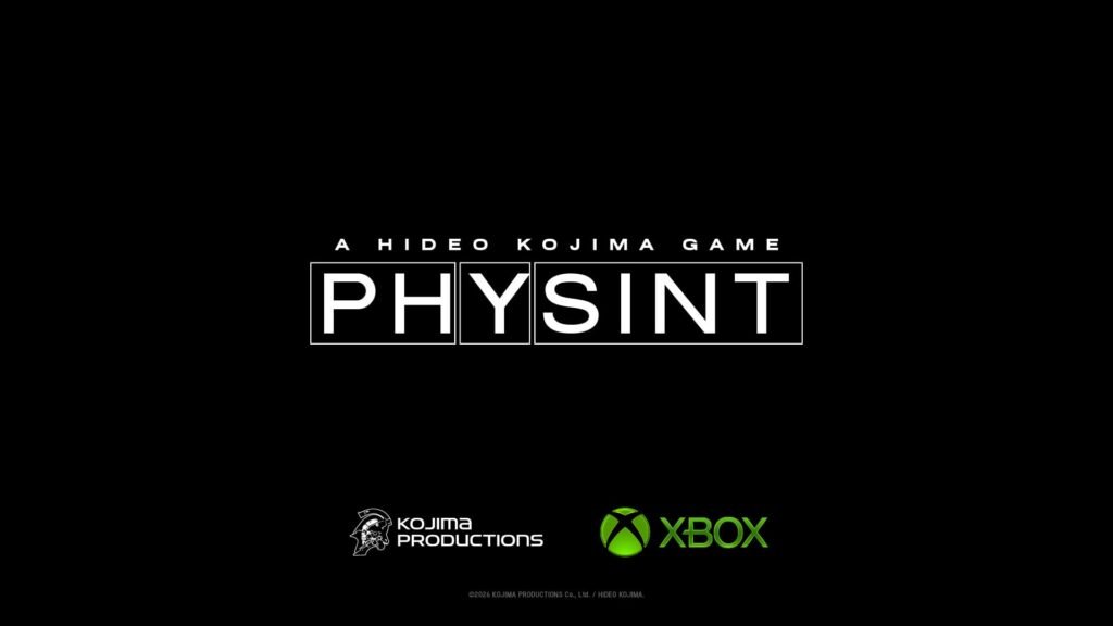 Physint di Hideo Kojima cambia editore: l’action stealth passa a Xbox